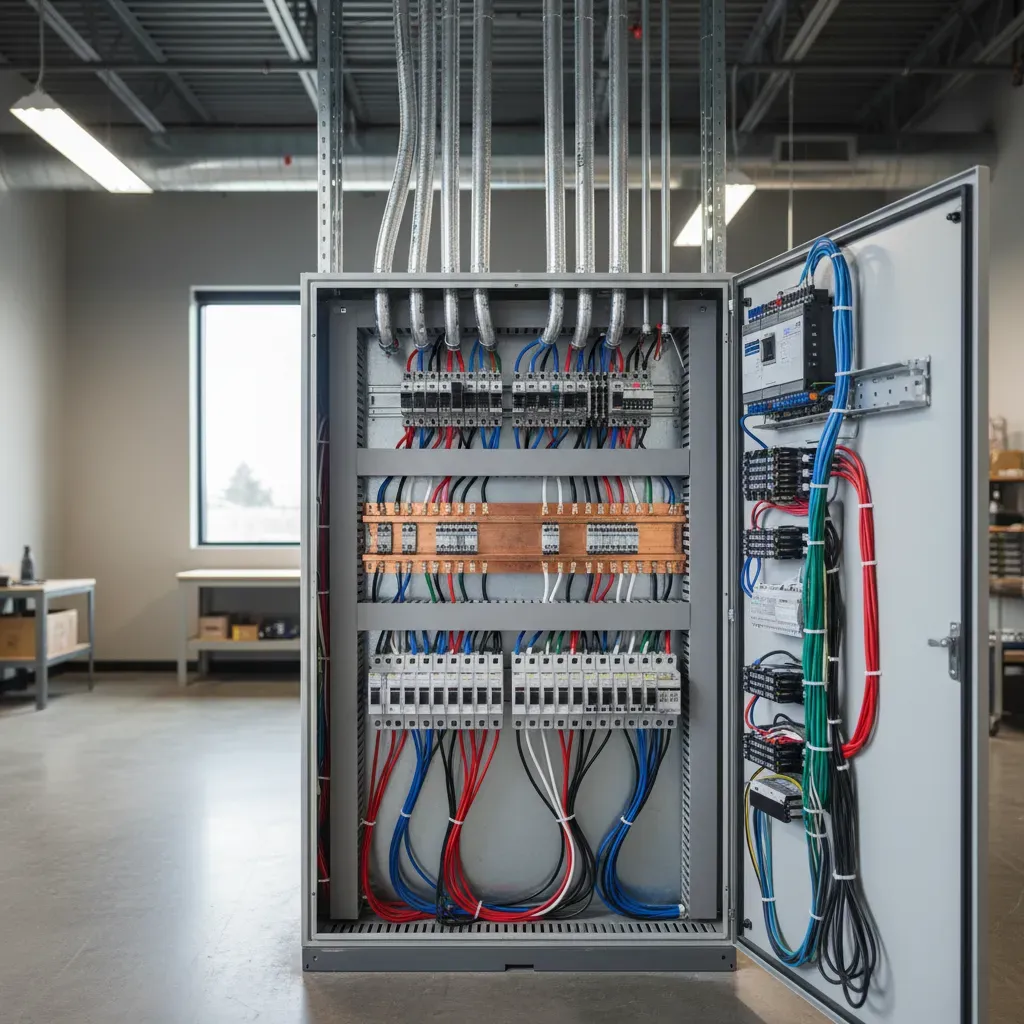 commercial panel upgrade installation square