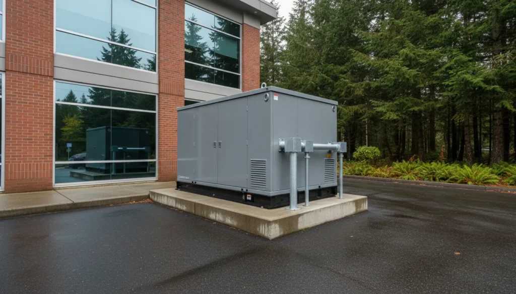 commercial standby generator installation wide