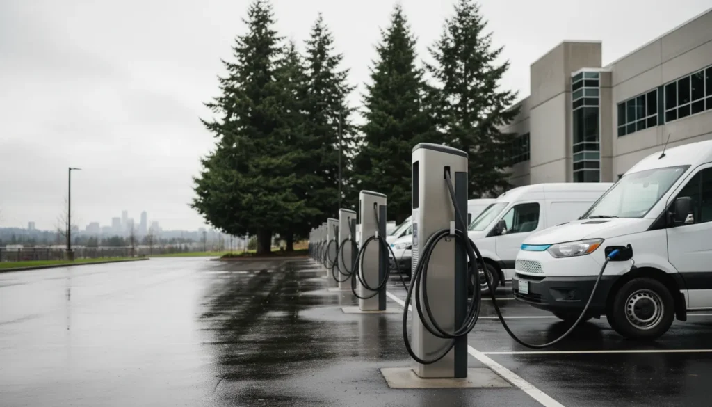 fleet ev charging infrastructure wide