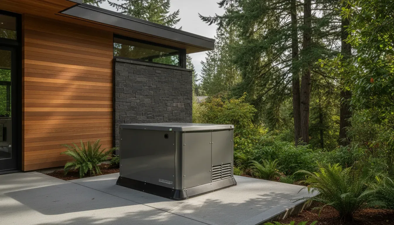 generator backup power wide